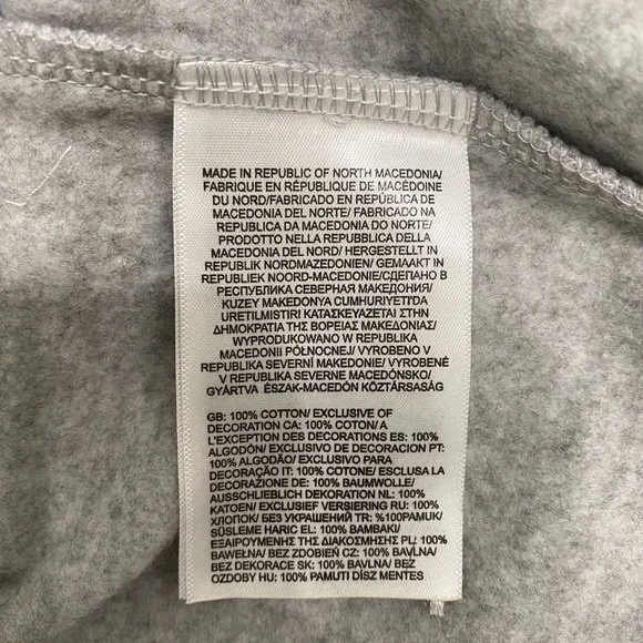 NWT The North Face Half Dome Pullover Hoodie Color Gray Size M, L, XL, XXL - Picture 6 of 7